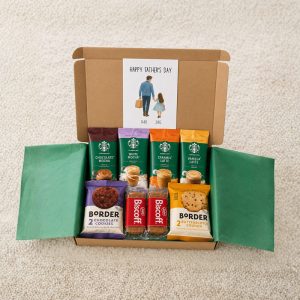 Personalised Father’s Day Gift Box – Letterbox Gift Set for Coffee Lover Dad